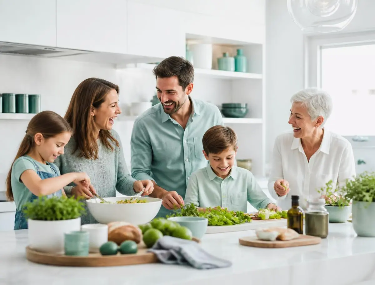 Kochen & Backen mit Groß und Klein